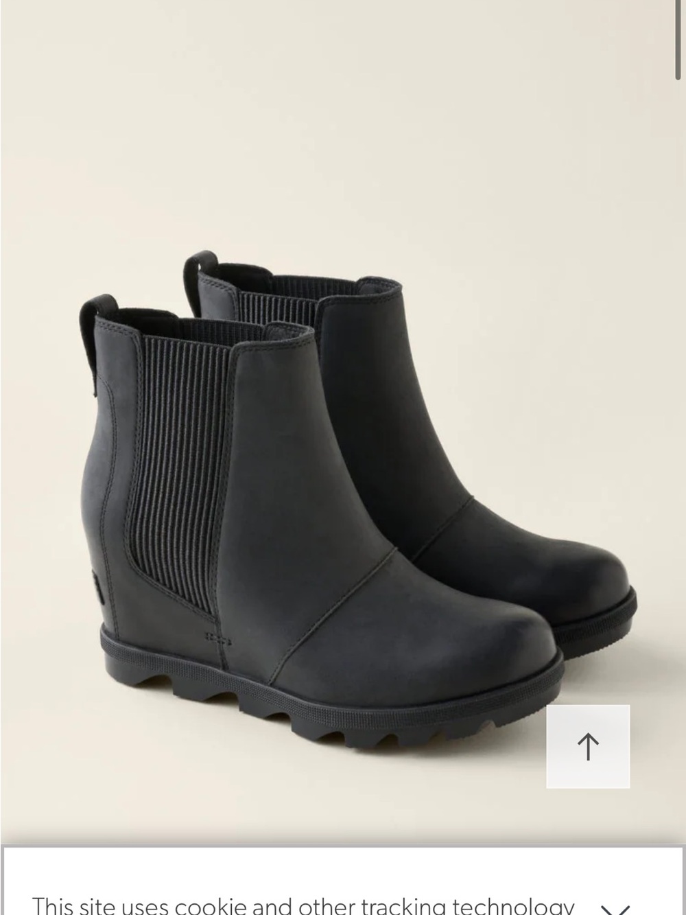 Sorel Black Chelsea Ankle Boots for Women